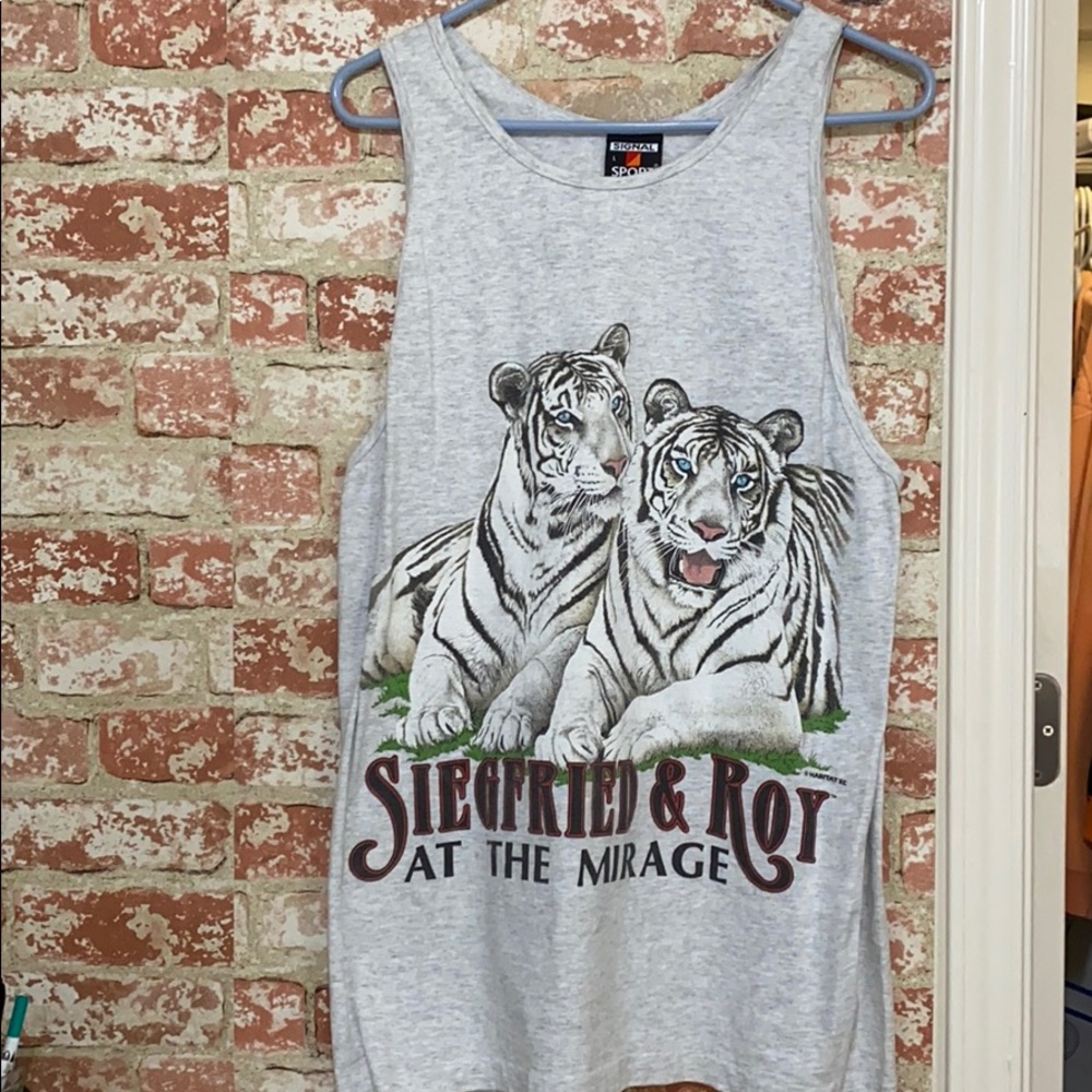 Vintage Siegfried & Roy Tank Top (Large)